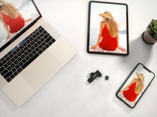 Флеш-накопитель SanDisk iXpand Luxe 128 ГБ USB-C для iPhone