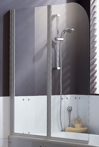 Белый нижний уплотнитель экрана MODERN AQUAFORM