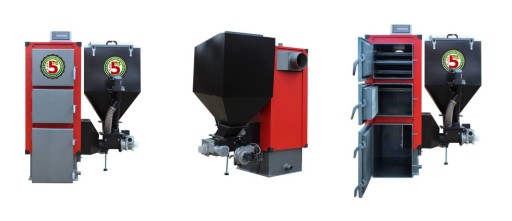 KOCIOŁ na Pellet PODAJNIKIEM 19 kW Piec PELET PELLET