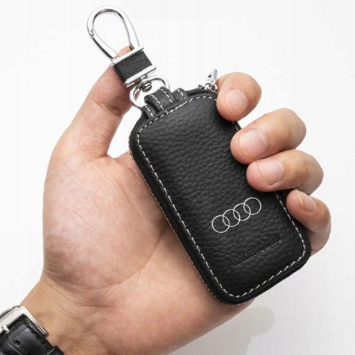 Кожаный чехол для ключей от автомобиля Audi