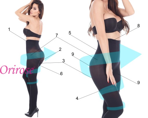 Колготки для похудения PUSH-UP micro 70