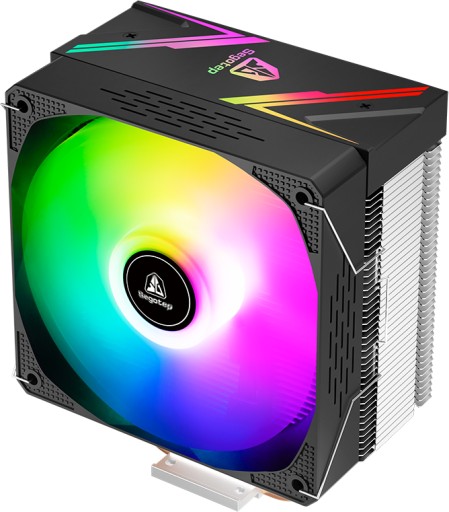 ОХЛАЖДЕНИЕ ДЛЯ ПРОЦЕССОРА AMD INTEL 6 ТЕПЛОВЫХ ТРУБОК МОЩНОСТЬЮ ДО 180 Вт ARGB ВЕНТИЛЯТОР + ВЕРХНЯЯ ЧАСТЬ