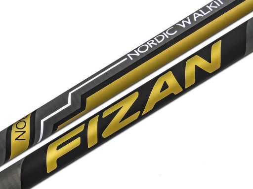 KIJE KIJKI NORDIC WALKING FIZAN RUNNER CARBON KARBONOWE DO CHODZENIA 120 cm