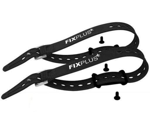 FixPlus 66 см КРЕПЛИТЕЛЬНЫЕ РЕМНИ x2 и ЧЕРНЫЕ НАТЯЖИТЕЛИ
