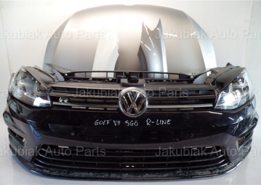 VW GOLF VII 5G0 R-LINE КАПОТ, БАМПЕР, ПЕРЕДНИЙ ФОНАРЬ