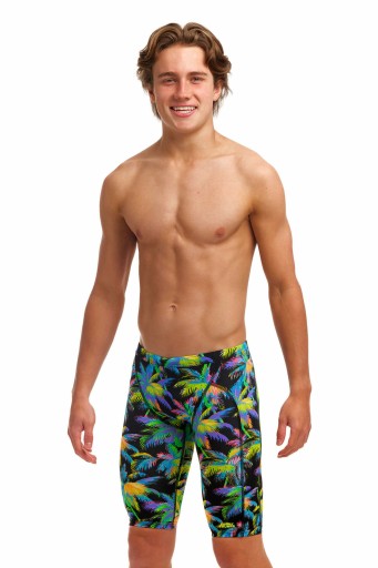 Kąpielówki treningowe pływackie Funky Trunks Paradise Please Jammer 164