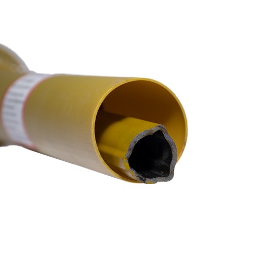 Wałek przekaźnika mocy 100cm rura trójkątna 500Nm krzyżak 27x74,5 + sprzęgł