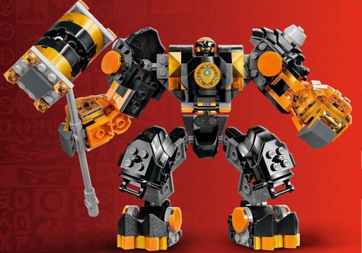 LEGO 71806 NINJAGO Столовая площадка элементаля земли Коула