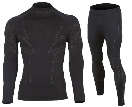 МУЖСКОЙ КОМПЛЕКТ НИЖНЕГО БЕЛЬЯ BRUBECK COOLER СВИТШОТ БРЮКИ XXL