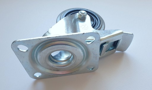 Zestaw 80 mm 4 szt guma koło MOCNE 550 KG kulkowe