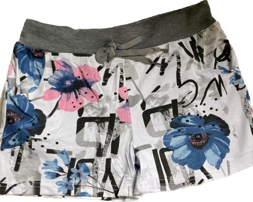 ШОРТЫ хлопковые короткие FLOWERS SHORTS 311R 36 S