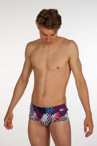 ZEROD Kąpielówki TRUNKS Patchwork L