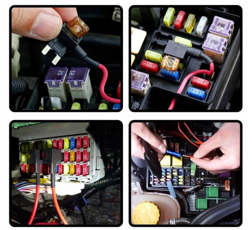 12 шт. переходников «байпас» ATS ATC MINI LOW MICRO 2 + коробки с предохранителями