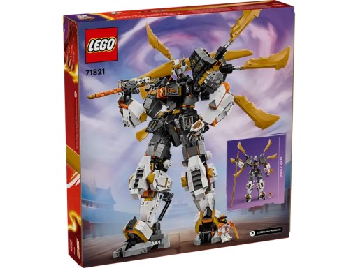 LEGO NINJAGO 71821 Титановый дракон — Мех Коула