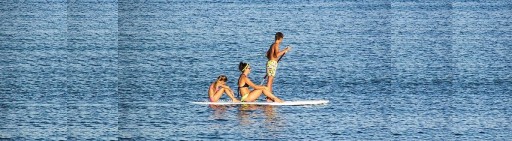 Семейная доска для серфинга SUP BOARD 320 см, надувная