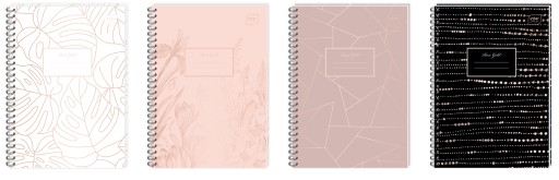 КОЛЛЕКЦИОННАЯ КНИГА B5 120 ПРОВЕРЕННЫХ СТРАНИЦ РОЗОВОЕ ЗОЛОТО 116