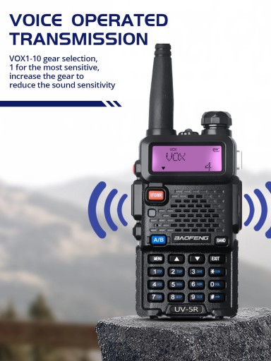 Baofeng UV-5R Walkie Talkie профессиональная радиостанция CB