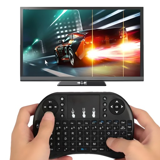 БЕСПРОВОДНАЯ КЛАВИАТУРА ДИСТАНЦИОННАЯ МЫШЬ СЕНСОРНАЯ ПАНЕЛЬ ДЛЯ i8 SMART TV