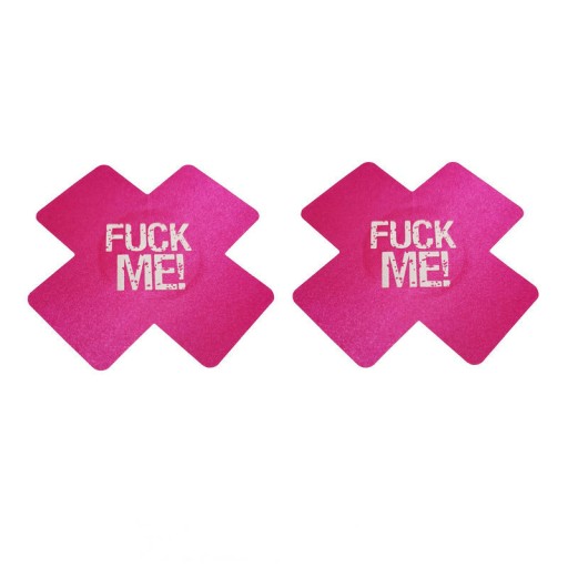 Women Invisible Nipple Cover Letter Print Breast