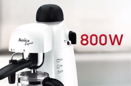 Кофемашина для эспрессо Amica CD1011, БЕЛЫЙ