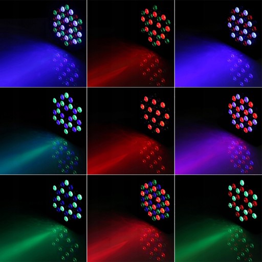 COLORFON LED PAR FLIGHT 72W RGB