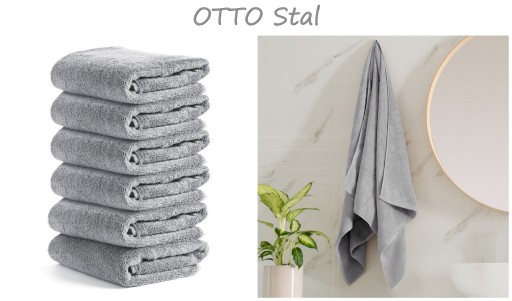 Zestaw RĘCZNIKÓW 6x 30x50 frotte bawełniane