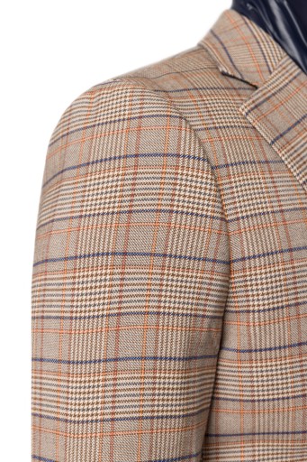 Бежевая куртка в клетку Amberley Lancerto 58