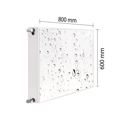 OSŁONA NA KALORYFER MAGNETYCZNA 80x60 KROPLE MATA MAGNES