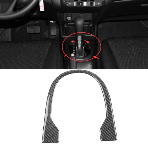 Наклейка на крышку топливного бака из углеродного волокна подходит для Honda Fit KR
