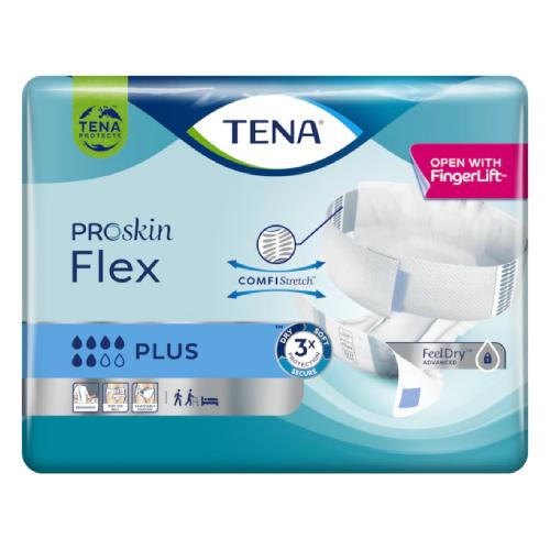 TENA FLEX PROSKIN PLUS подгузники-брюки с поясом XL 30шт Крем для тела 20мл