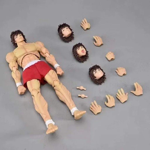 Фигурка аниме Figma Baki Hanma, 17 см, фигурка печенья Baki the Grappler