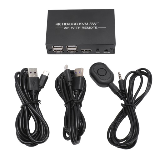 ПЕРЕКЛЮЧИТЕ KVM-ХАБ 2 НА 4 USB 3.0