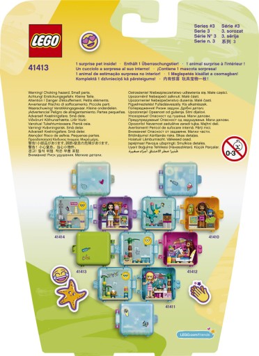 Lego Friends 41413, Летний игровой кубик Мии