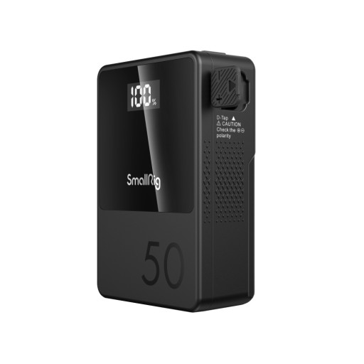 SmallRig 3579 Mini VB50 — аккумулятор V-Mount, 50 Втч, D-Tap, USB-A