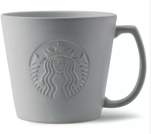 Starbucks Короткая кружка 237 мл Серый