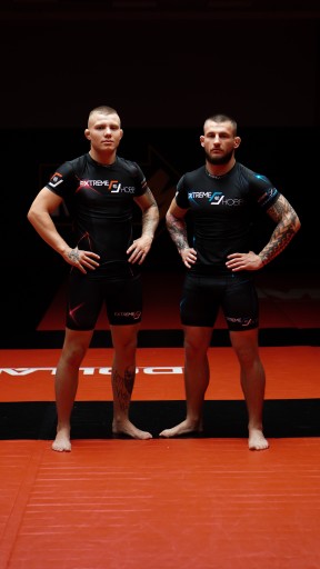 Spodenki męskie MMA Vale Tudo MT SPORT NIEBIESKI L EXTREME HOBBY
