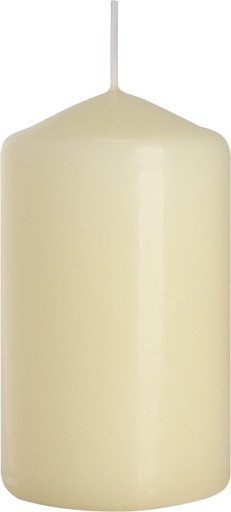 Свеча цилиндрическая 60/100 BISPOL ECRU CREAM