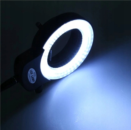 lampa pierścieniowa mikroskop 144 LED ue