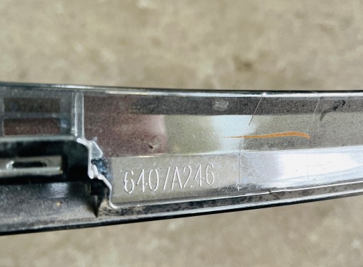MITSUBISHI ECLIPSE НАКЛАДКА БАМПЕРА ПЕРЕДНЯЯ ПРАВАЯ 6407A246