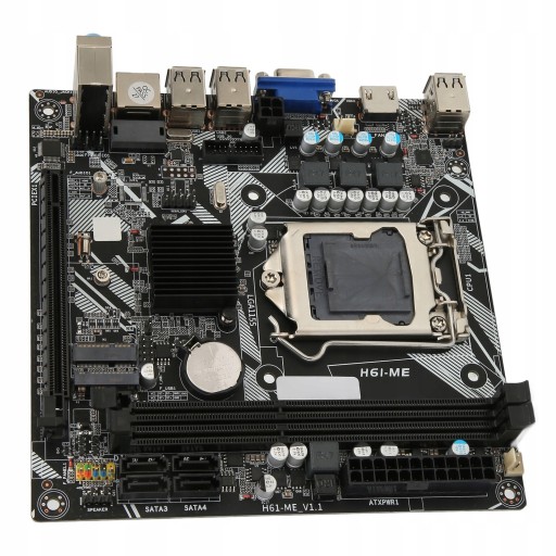 МАТЕРИНСКАЯ ПЛАТА H61-ME VGA LGA 1155 WIFI M.2