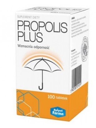 PROPOLIS PLUS - NA ODPORNOŚĆ - 100 TABLETEK