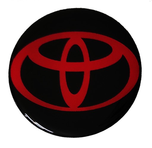 ЭМБЛЕМА ЛОГОТИП 3D Toyota 60 мм 4 шт.