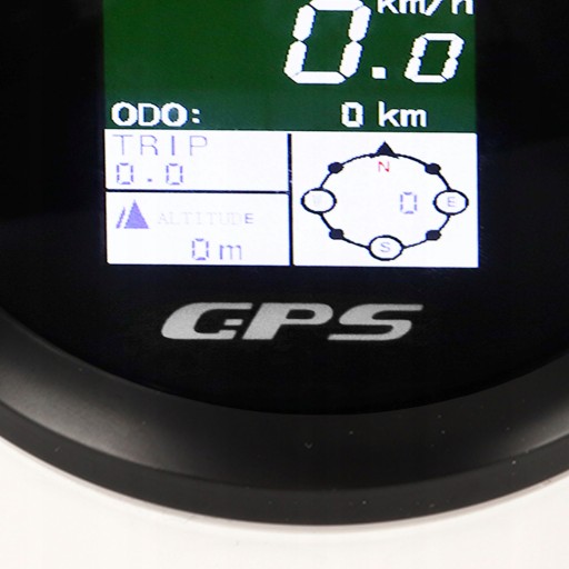 85-мм GPS-спидометр, 9-32 В, TFT-экран, цифровой