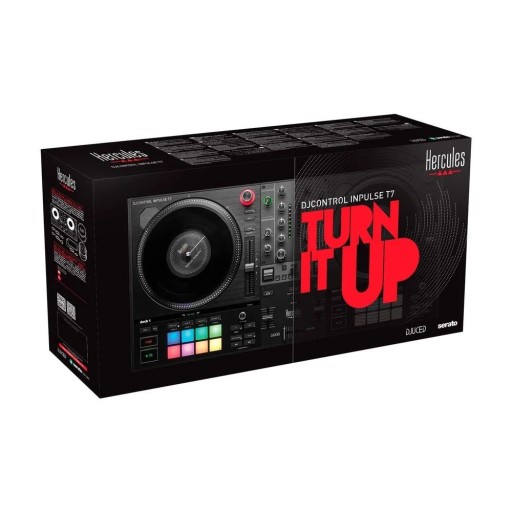 Hercules T7 — инновационный DJ-контроллер — для любителей винила