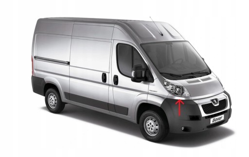 НАКЛАДКА ФАРЫ BOXER DUCATO ПРАВАЯ