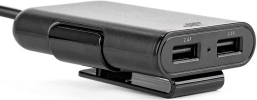 4x USB-ЗАРЯДНОГО УСТРОЙСТВА ПЕРЕДНЯЯ + ЗАДНЯЯ С УДЛИНИТЕЛЬНЫМ КАБЕЛЕМ 1,5 м