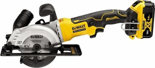 Аккумуляторная циркулярная пила 2x 5 Ач 18 В Dewalt