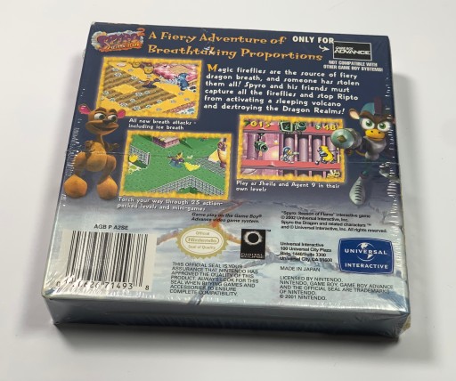 Spyro Season of Flame FOIL Game Boy Advance