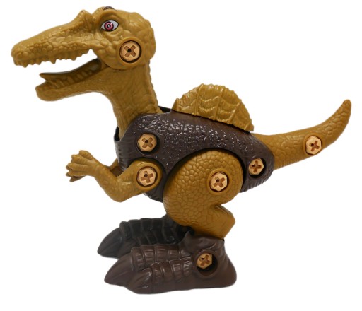 DIY zestaw DINOZAUR DO SKRĘCANIA figurka SPINOZAUR