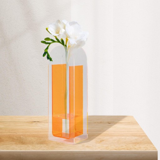 Modern Nordic Vase прозрачные акриловые вазы Half Orange